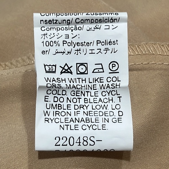 AmyEnjoyLife Tan DRESS, VERSATILE OCCASION, MIDI LENGTH, WOMEN SIZE M. - Picture 9 of 9